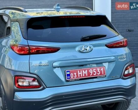 Синий Хендай Kona, объемом двигателя 0 л и пробегом 85 тыс. км за 17900 $, фото 18 на Automoto.ua
