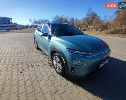 Синий Хендай Kona, объемом двигателя 0 л и пробегом 105 тыс. км за 16550 $, фото 5 на Automoto.ua