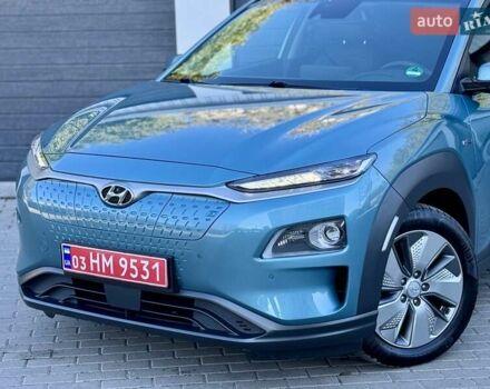 Синий Хендай Kona, объемом двигателя 0 л и пробегом 85 тыс. км за 17900 $, фото 6 на Automoto.ua