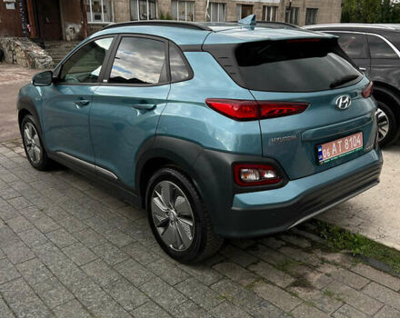 Синий Хендай Kona, объемом двигателя 0 л и пробегом 147 тыс. км за 17950 $, фото 1 на Automoto.ua
