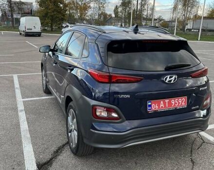 Синий Хендай Kona, объемом двигателя 0 л и пробегом 114 тыс. км за 17950 $, фото 14 на Automoto.ua