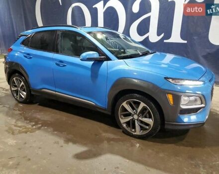 Синий Хендай Kona, объемом двигателя 0 л и пробегом 83 тыс. км за 2600 $, фото 3 на Automoto.ua
