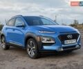 Синий Хендай Kona, объемом двигателя 1.6 л и пробегом 53 тыс. км за 15500 $, фото 4 на Automoto.ua