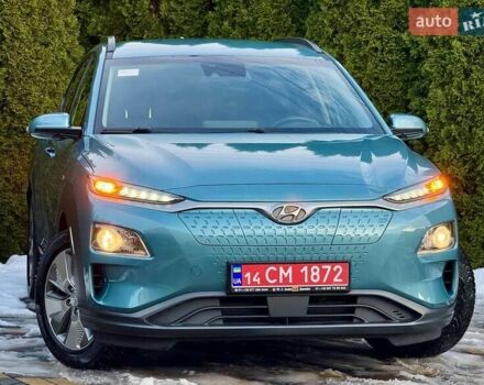 Синий Хендай Kona, объемом двигателя 0 л и пробегом 105 тыс. км за 17200 $, фото 2 на Automoto.ua