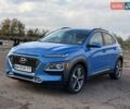 Синий Хендай Kona, объемом двигателя 1.6 л и пробегом 53 тыс. км за 15500 $, фото 1 на Automoto.ua