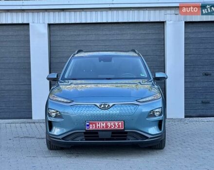 Синий Хендай Kona, объемом двигателя 0 л и пробегом 85 тыс. км за 17900 $, фото 7 на Automoto.ua