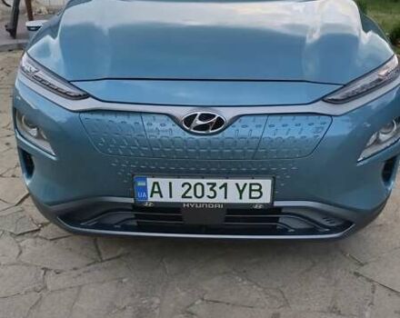 Синий Хендай Kona, объемом двигателя 0 л и пробегом 67 тыс. км за 14800 $, фото 6 на Automoto.ua