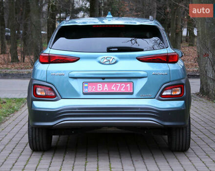 Синий Хендай Kona, объемом двигателя 0 л и пробегом 51 тыс. км за 19300 $, фото 10 на Automoto.ua