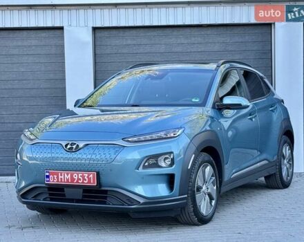 Синий Хендай Kona, объемом двигателя 0 л и пробегом 85 тыс. км за 17900 $, фото 10 на Automoto.ua
