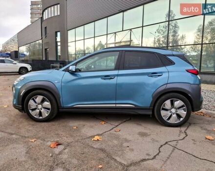 Синий Хендай Kona, объемом двигателя 0 л и пробегом 105 тыс. км за 18600 $, фото 12 на Automoto.ua