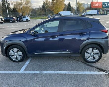 Синий Хендай Kona, объемом двигателя 0 л и пробегом 114 тыс. км за 17950 $, фото 20 на Automoto.ua