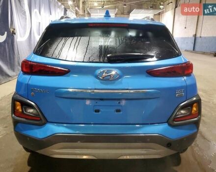 Синий Хендай Kona, объемом двигателя 0 л и пробегом 83 тыс. км за 2600 $, фото 5 на Automoto.ua