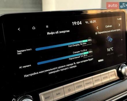 Синій Хендай Kona, об'ємом двигуна 0 л та пробігом 130 тис. км за 17990 $, фото 62 на Automoto.ua