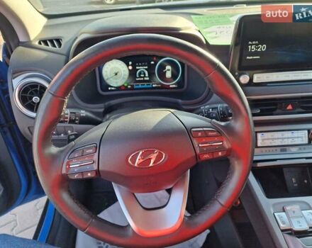 Синій Хендай Kona, об'ємом двигуна 0 л та пробігом 49 тис. км за 18900 $, фото 25 на Automoto.ua