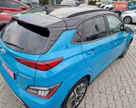 Синий Хендай Kona, объемом двигателя 0 л и пробегом 43 тыс. км за 17700 $, фото 11 на Automoto.ua