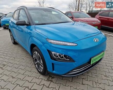 Синий Хендай Kona, объемом двигателя 0 л и пробегом 43 тыс. км за 17700 $, фото 6 на Automoto.ua