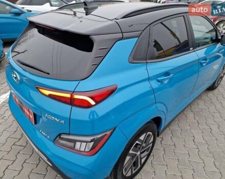 Синий Хендай Kona, объемом двигателя 0 л и пробегом 52 тыс. км за 17300 $, фото 14 на Automoto.ua