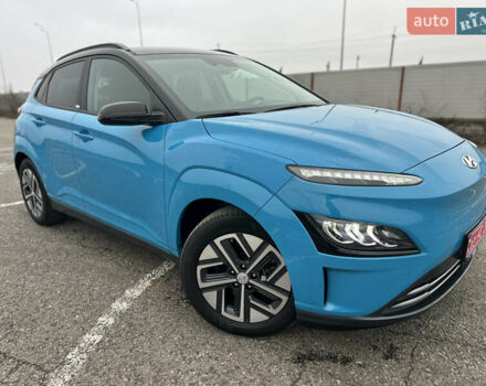 Синий Хендай Kona, объемом двигателя 0 л и пробегом 51 тыс. км за 17400 $, фото 19 на Automoto.ua