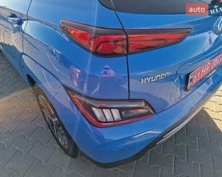 Синій Хендай Kona, об'ємом двигуна 0 л та пробігом 49 тис. км за 18900 $, фото 15 на Automoto.ua