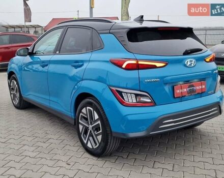 Синий Хендай Kona, объемом двигателя 0 л и пробегом 52 тыс. км за 17300 $, фото 3 на Automoto.ua