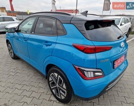 Синий Хендай Kona, объемом двигателя 0 л и пробегом 43 тыс. км за 17700 $, фото 16 на Automoto.ua