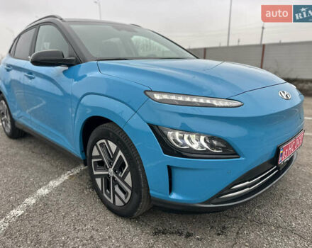 Синий Хендай Kona, объемом двигателя 0 л и пробегом 51 тыс. км за 17400 $, фото 1 на Automoto.ua