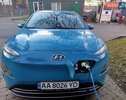 Синий Хендай Kona, объемом двигателя 0 л и пробегом 63 тыс. км за 15500 $, фото 1 на Automoto.ua