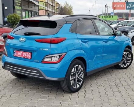 Синий Хендай Kona, объемом двигателя 0 л и пробегом 43 тыс. км за 17700 $, фото 10 на Automoto.ua