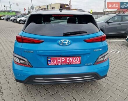 Синий Хендай Kona, объемом двигателя 0 л и пробегом 43 тыс. км за 17700 $, фото 14 на Automoto.ua