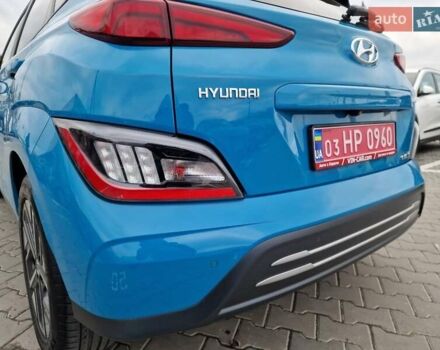 Синий Хендай Kona, объемом двигателя 0 л и пробегом 43 тыс. км за 17700 $, фото 15 на Automoto.ua