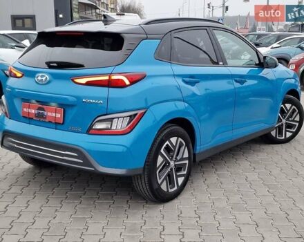 Синий Хендай Kona, объемом двигателя 0 л и пробегом 52 тыс. км за 17300 $, фото 2 на Automoto.ua