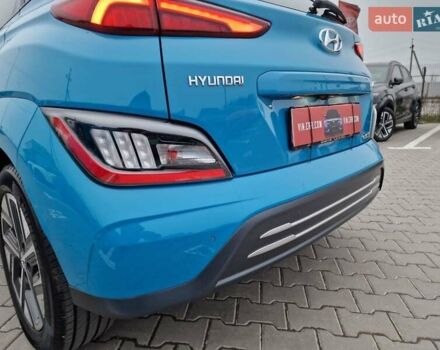 Синий Хендай Kona, объемом двигателя 0 л и пробегом 52 тыс. км за 17300 $, фото 17 на Automoto.ua