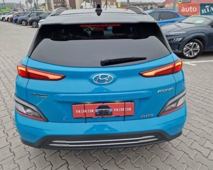 Синий Хендай Kona, объемом двигателя 0 л и пробегом 52 тыс. км за 17300 $, фото 15 на Automoto.ua