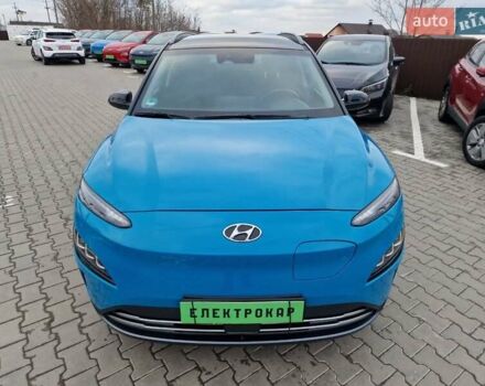 Синий Хендай Kona, объемом двигателя 0 л и пробегом 43 тыс. км за 17700 $, фото 4 на Automoto.ua
