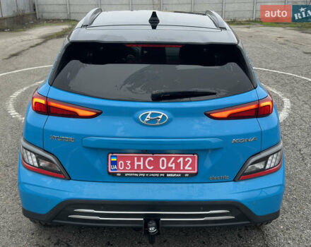 Синий Хендай Kona, объемом двигателя 0 л и пробегом 51 тыс. км за 17400 $, фото 3 на Automoto.ua