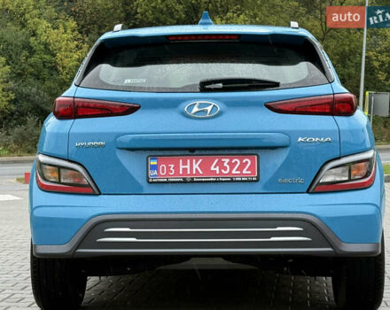 Синий Хендай Kona, объемом двигателя 0 л и пробегом 29 тыс. км за 16900 $, фото 6 на Automoto.ua