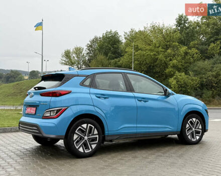 Синий Хендай Kona, объемом двигателя 0 л и пробегом 29 тыс. км за 16900 $, фото 1 на Automoto.ua