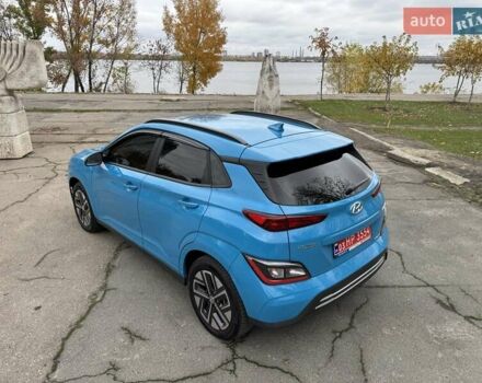 Синий Хендай Kona, объемом двигателя 0 л и пробегом 21 тыс. км за 17900 $, фото 9 на Automoto.ua