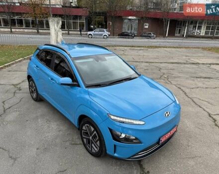 Синий Хендай Kona, объемом двигателя 0 л и пробегом 21 тыс. км за 17900 $, фото 8 на Automoto.ua