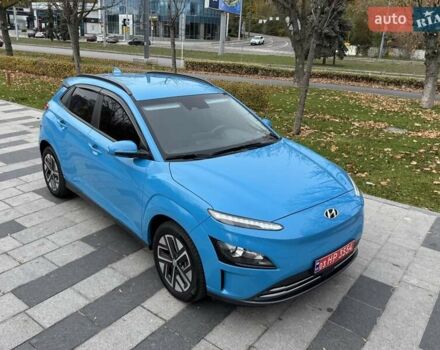 Синий Хендай Kona, объемом двигателя 0 л и пробегом 21 тыс. км за 17900 $, фото 8 на Automoto.ua