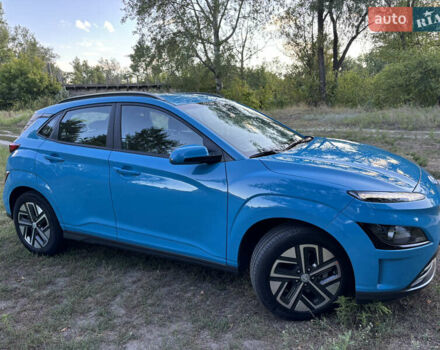 Синій Хендай Kona, об'ємом двигуна 0 л та пробігом 61 тис. км за 16500 $, фото 4 на Automoto.ua