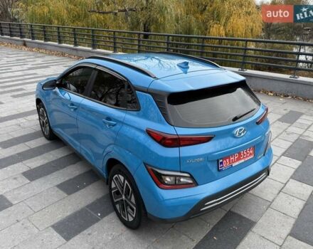 Синий Хендай Kona, объемом двигателя 0 л и пробегом 21 тыс. км за 17900 $, фото 9 на Automoto.ua