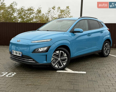 Синій Хендай Kona, об'ємом двигуна 0 л та пробігом 54 тис. км за 17650 $, фото 2 на Automoto.ua