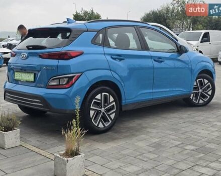 Синий Хендай Kona, объемом двигателя 0 л и пробегом 21 тыс. км за 17800 $, фото 1 на Automoto.ua