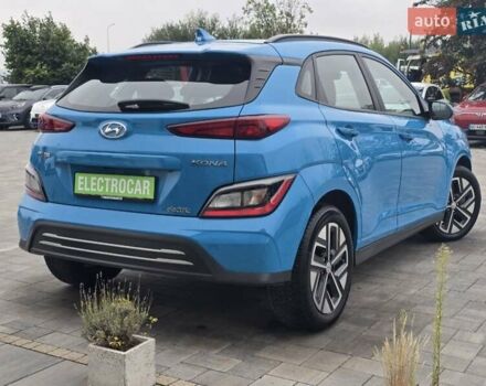 Синий Хендай Kona, объемом двигателя 0 л и пробегом 21 тыс. км за 17800 $, фото 2 на Automoto.ua