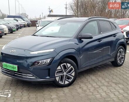 Синий Хендай Kona, объемом двигателя 0 л и пробегом 60 тыс. км за 17600 $, фото 5 на Automoto.ua