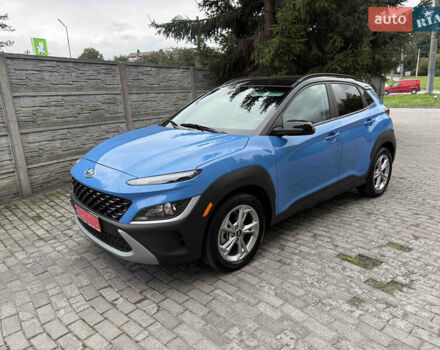 Синий Хендай Kona, объемом двигателя 2 л и пробегом 29 тыс. км за 18999 $, фото 1 на Automoto.ua