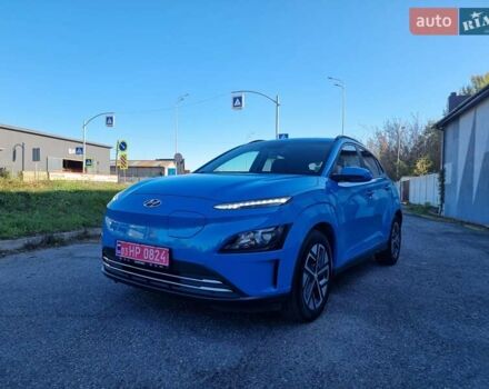 Синий Хендай Kona, объемом двигателя 0 л и пробегом 31 тыс. км за 17200 $, фото 23 на Automoto.ua