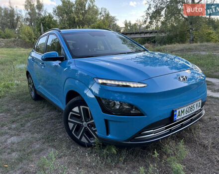 Синій Хендай Kona, об'ємом двигуна 0 л та пробігом 61 тис. км за 16500 $, фото 3 на Automoto.ua