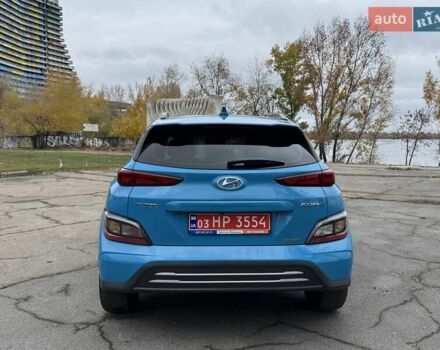 Синий Хендай Kona, объемом двигателя 0 л и пробегом 21 тыс. км за 17900 $, фото 3 на Automoto.ua